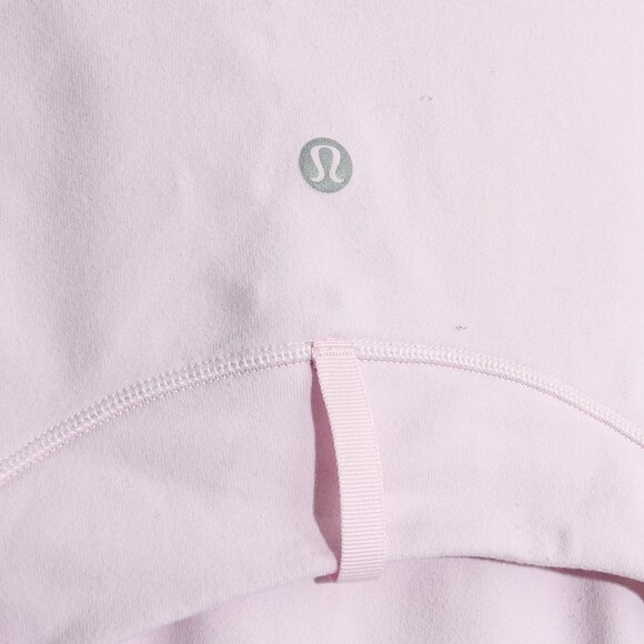 Lululemon Define Jacket *Luon Light Baby Pink Full Zip Thumbholes Cuffins Size 4 - Picture 8 of 15